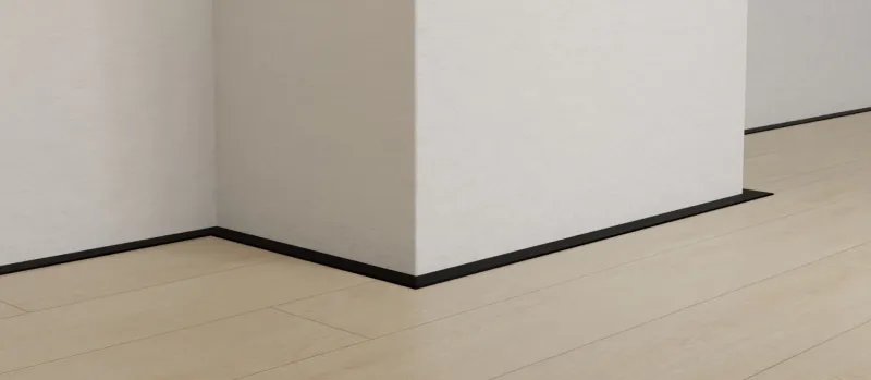 Surface-Mounted Aluminium Skirting