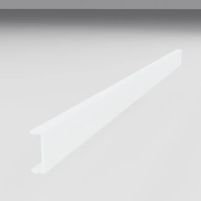 Side Diffuser for Rectangular Skirting PNP-608, White Matte