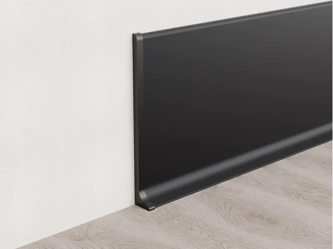 Left End Cap for Skirting ASP-100, Black