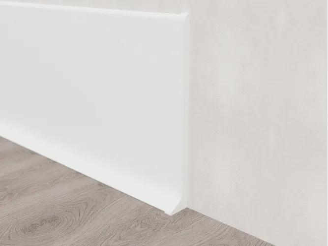 Right End Cap for Skirting ASP-100, White