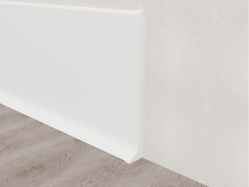 Right End Cap for Skirting ASP-100, White