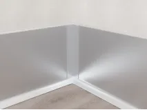 Internal Corner for Skirting ASP-100, Silver
