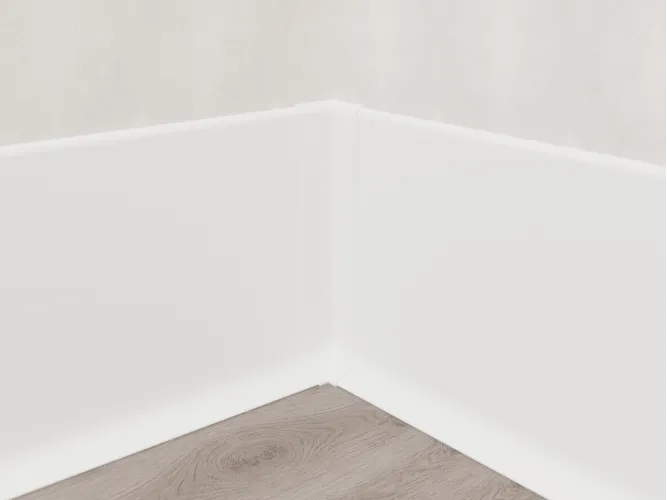 Internal Corner for Skirting ASP-100, White