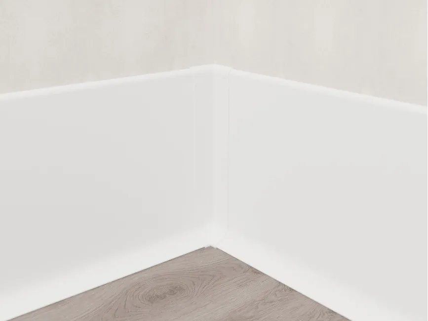 Internal Corner for Skirting ASP-100, White