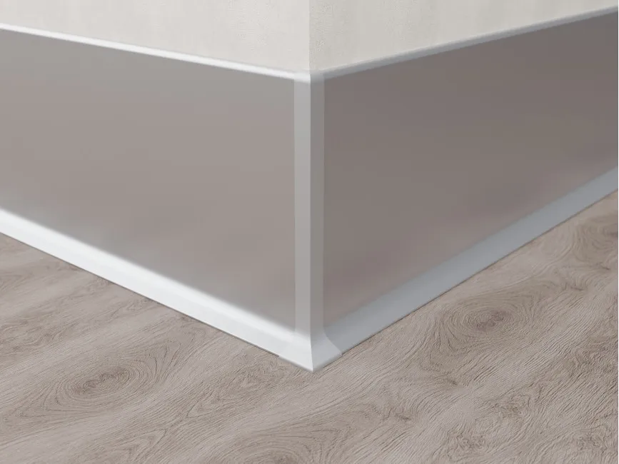 External Corner for Skirting ASP-100, Silver