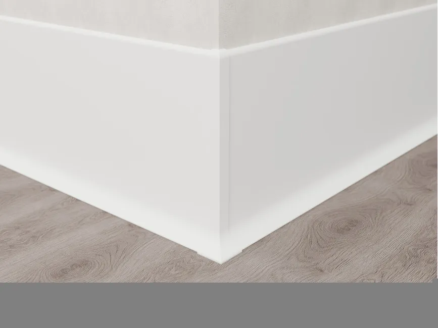 External Corner for Skirting ASP-100, White