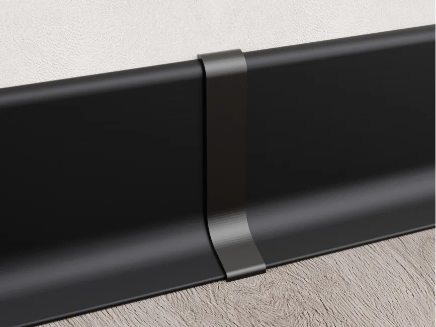 Connector for Skirting ASP-40, Black