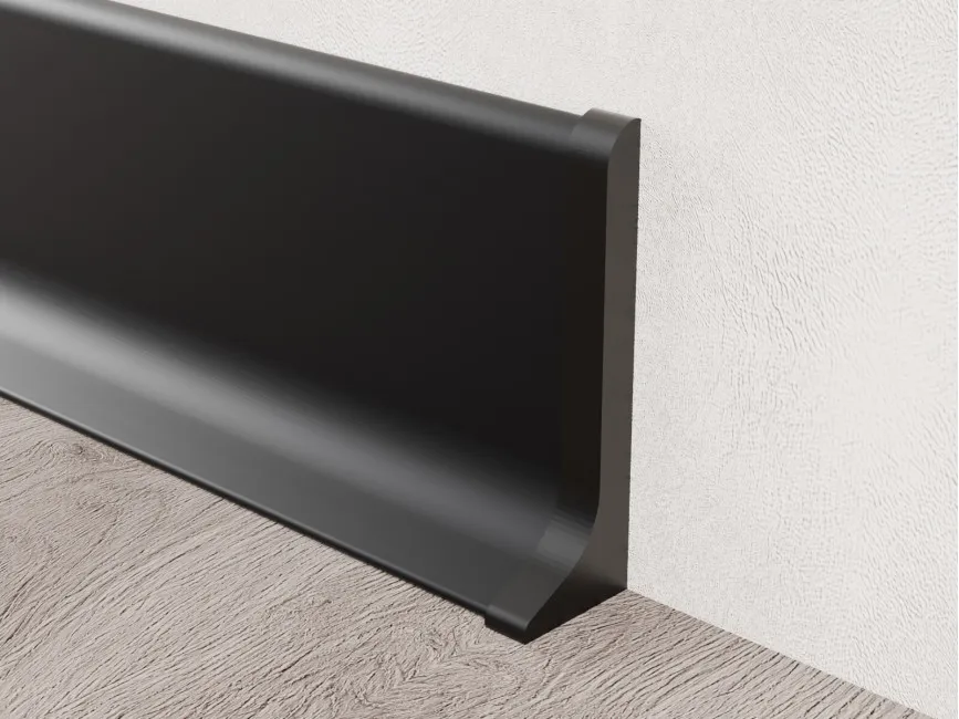 Right End Cap for Skirting ASP-40, Black