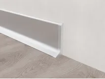 Заглушка права для плінтуса АСП-40, Срібний