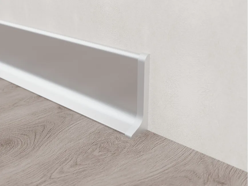 Right End Cap for Skirting ASP-40, Silver