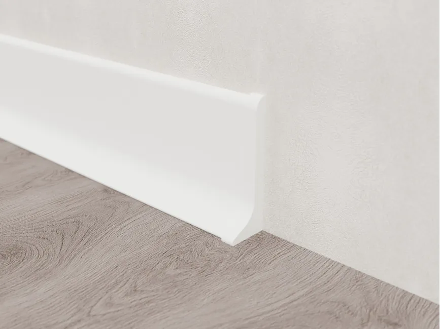 Right End Cap for Skirting ASP-40, White