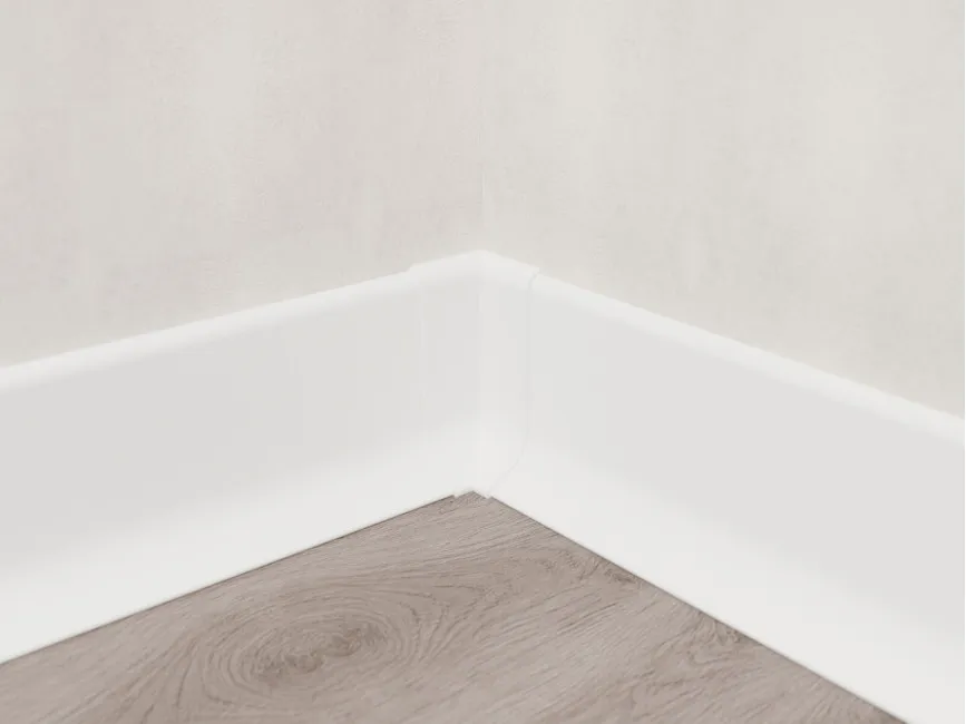Internal Corner for Skirting ASP-40, White