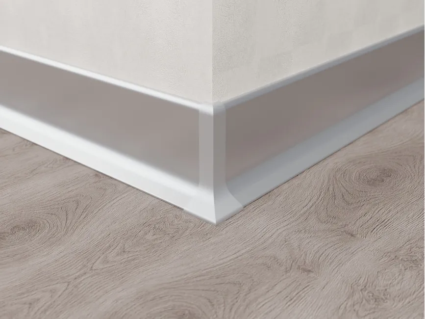 External Corner for Skirting ASP-40, Silver