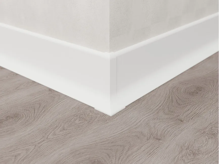 External Corner for Skirting ASP-40, White