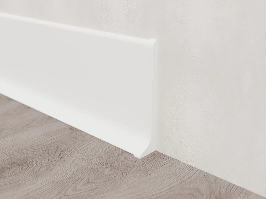 Right End Cap for Skirting ASP-60, White