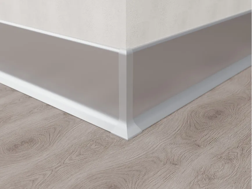 External Corner for Skirting ASP-60, Silver