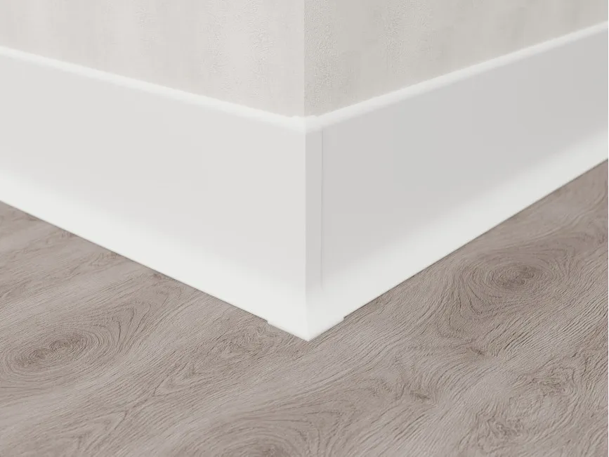 External Corner for Skirting ASP-60, White