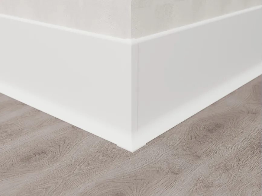 External Corner for Skirting ASP-80, White