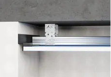 Shadow Gap Ceiling Profile 39 x 47 mm AST-10, Black