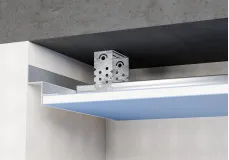 Shadow Gap Ceiling Profile 56.5 x 49 mm AST-20, Silver