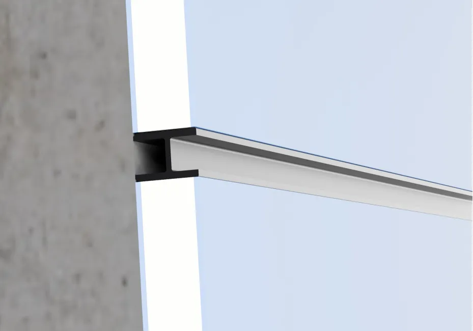 Shadow Rail 8.6 x 12 mm LPA-126, Black
