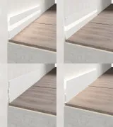 Rectangular Skirting 60 x 8 mm PNP-608, White